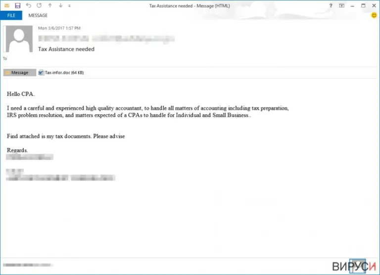 Tax Phishing