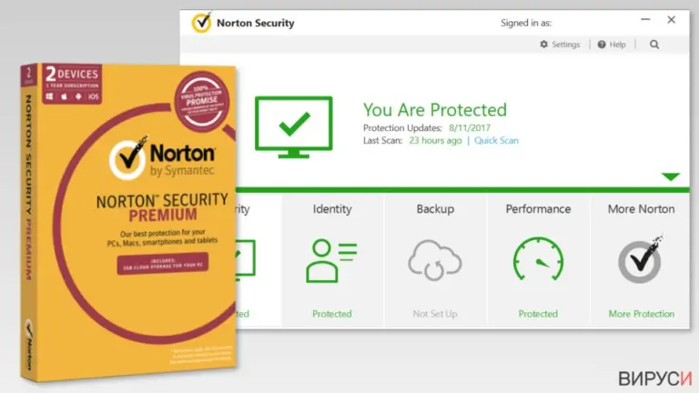 The image of Symantec Norton Security Premium