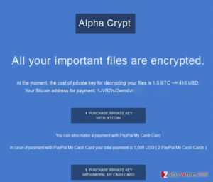 Alpha Crypt
