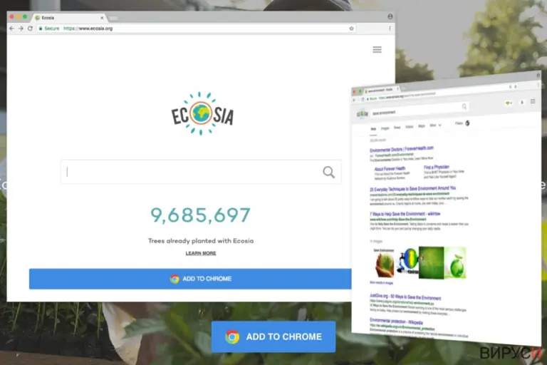 The example of Ecosia.org