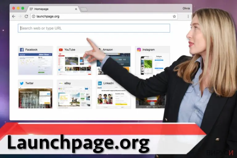 Launchpage.org virus