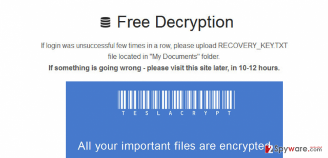 The picture showing .micro file extension virus