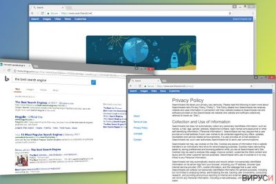 Изображение на браузър-похитителя SearchAssist.net