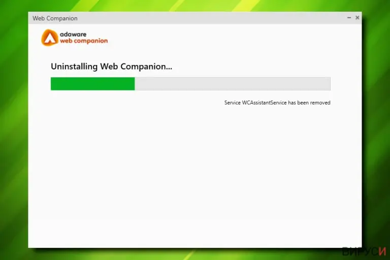 Finalize Uninstallation