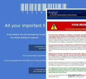 The picture showing zzz file extension ransomware